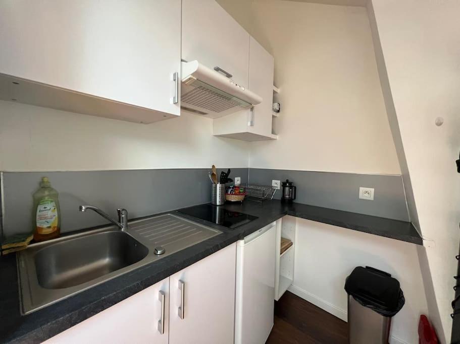 Bright Studio Apartment - Fontainebleau Buitenkant foto